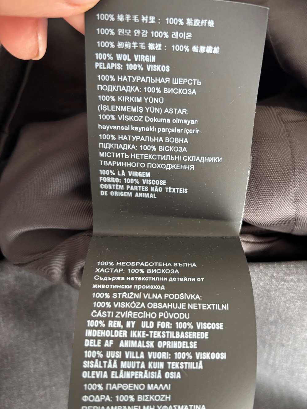 Prada Women's Blazer in Charcoal Grey - Picture 12 of 12
